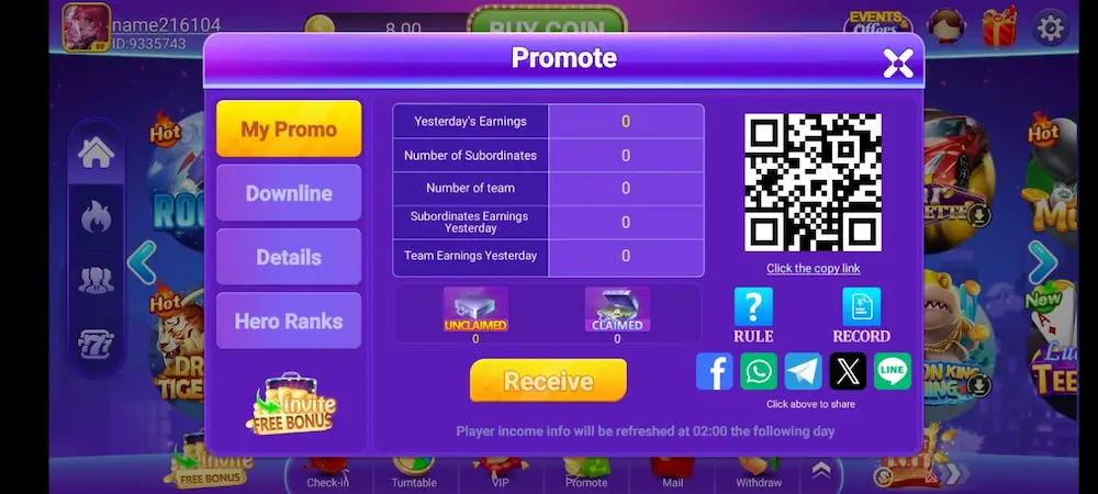 PKR92 Game login